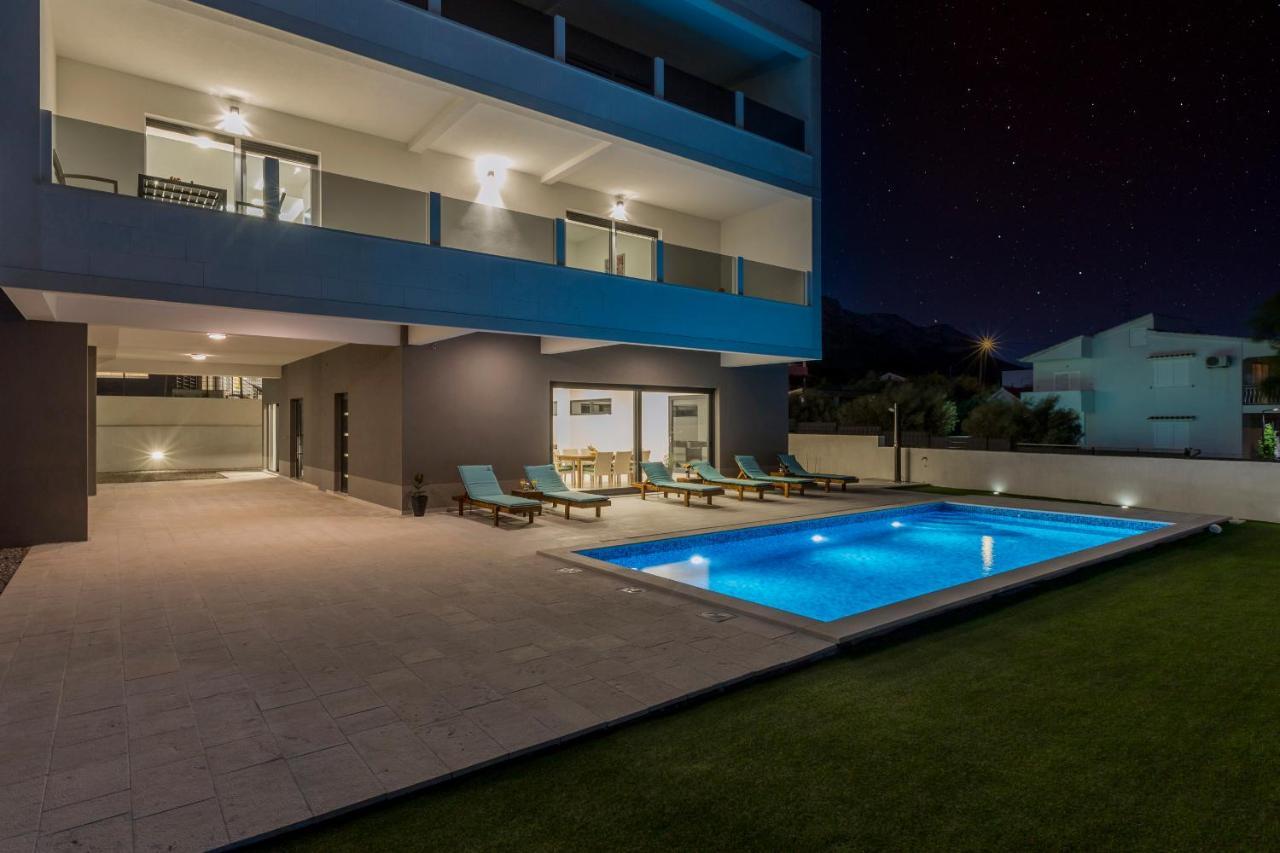 Luxury Villa La Nonna Ana - Heated Pool, Sea View, Near Split Kaštela Kültér fotó